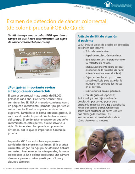 Colorectal Cancer (Spanish)