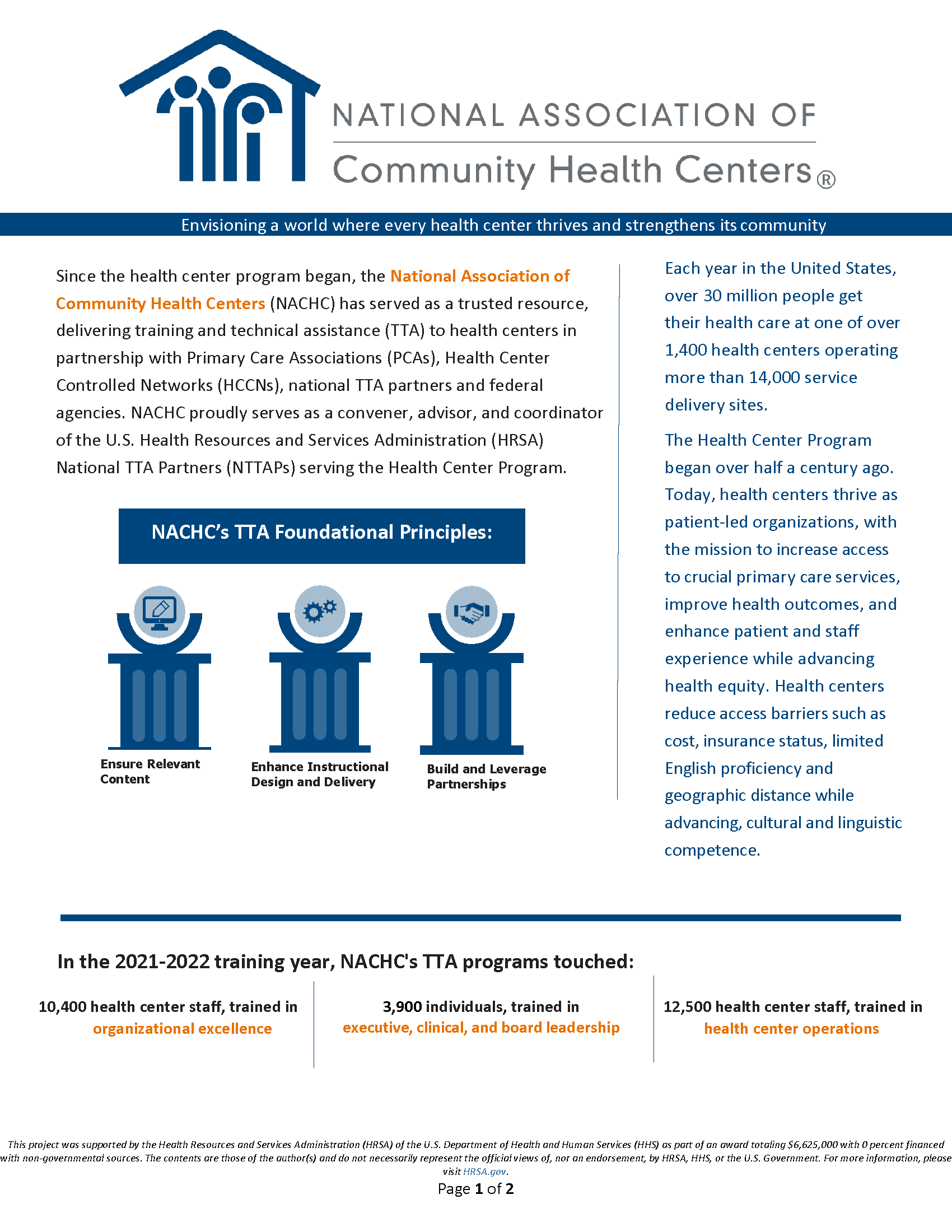 NACHC-TTA-Fact-Sheet.Aug2022-Final-REV - NACHC