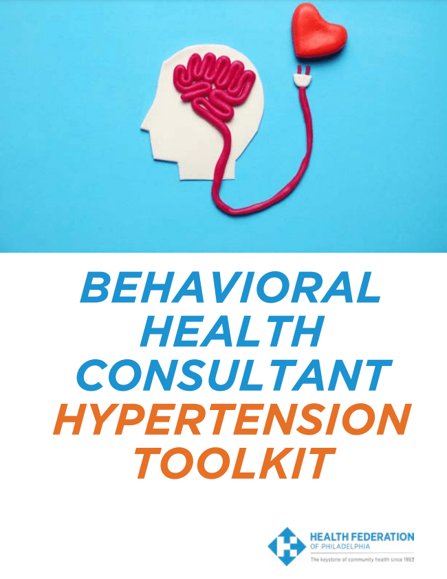 Hypertension toolkit cover page