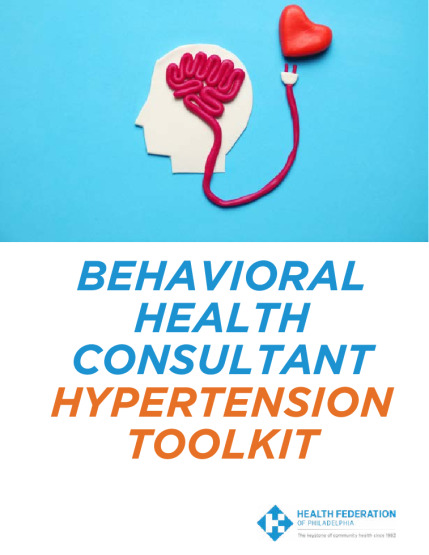 Hypertension Toolkit for Behavioral Health Consultants